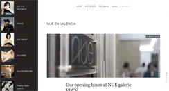 Desktop Screenshot of nuegalerie.com